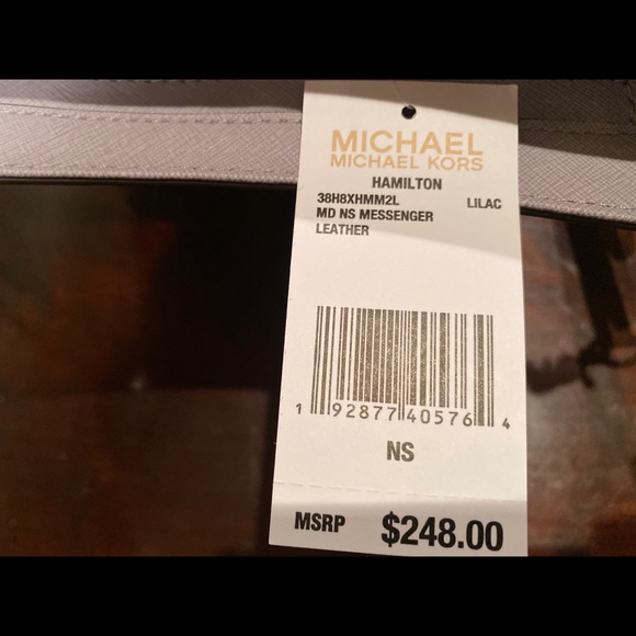 💕NEW MICHAEL KORS LEATHER X-BODY BAG - Picture 11 of 12